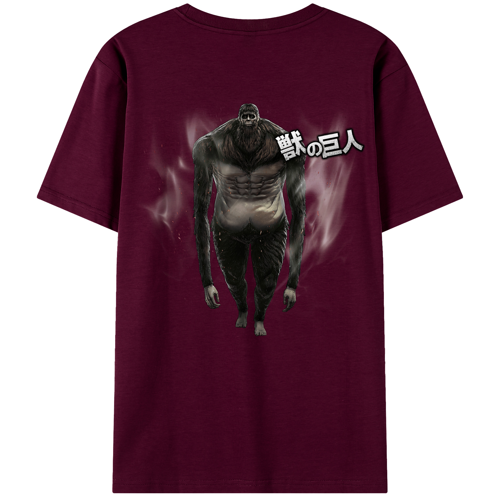 （画像用） 進撃の巨人 Attack on Titan レディース半袖Tシャツ(バックプリント)